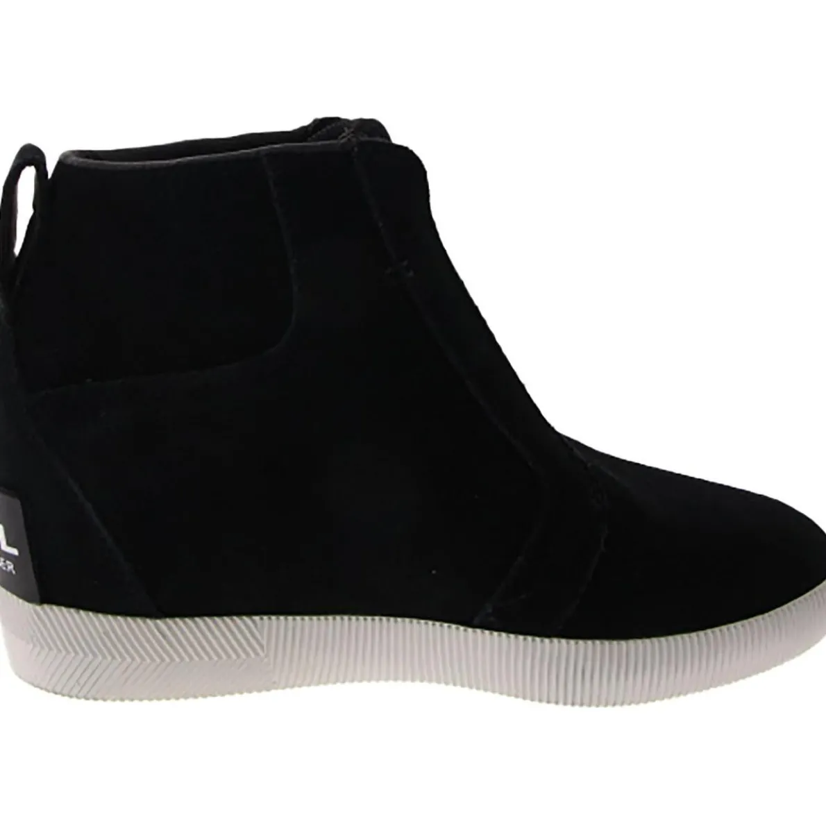 OutNAbout Suede Slip On Booties