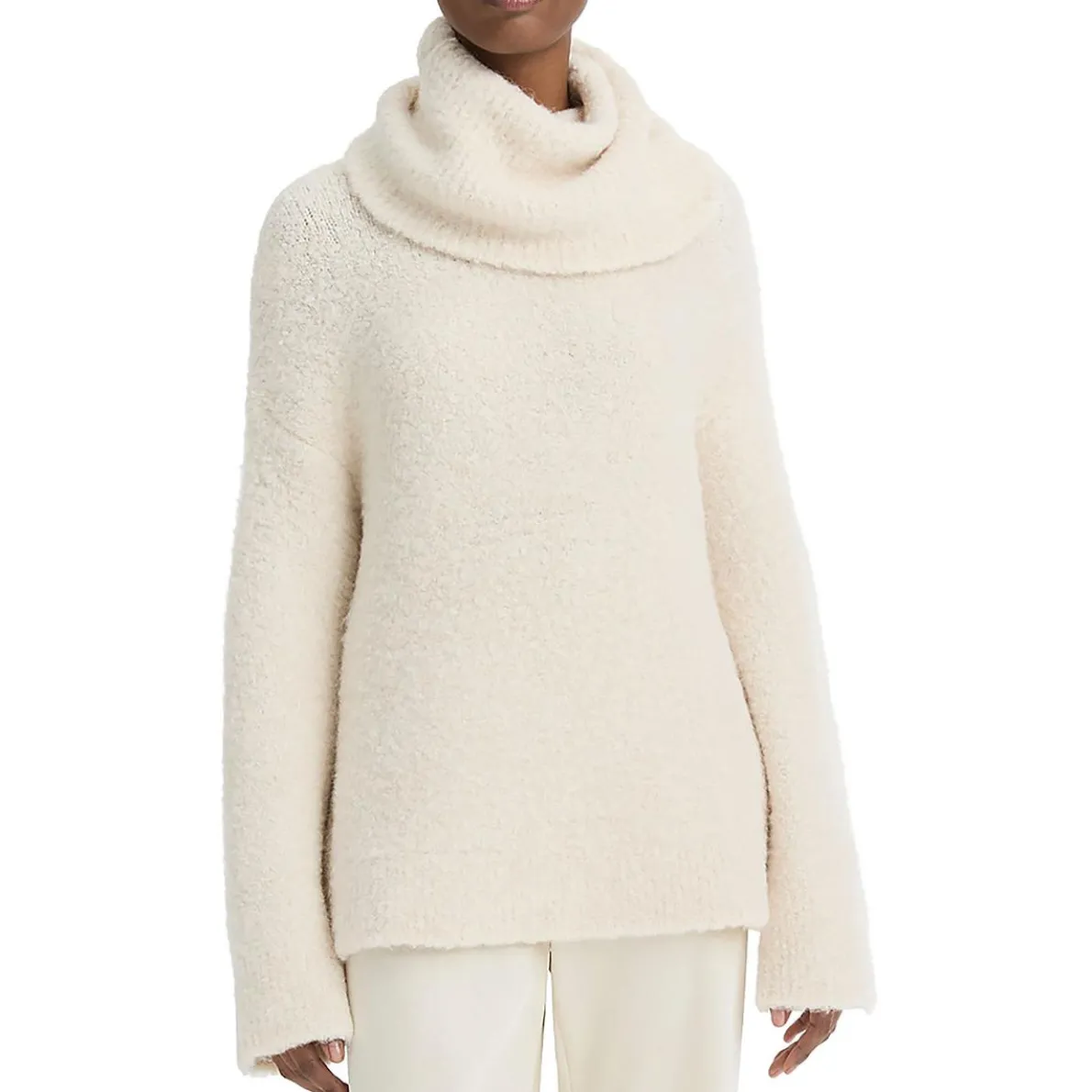 Oversized Alpaca Turtleneck Sweater
