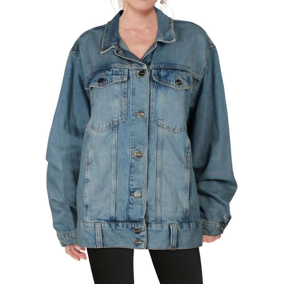 Oversized Denim Denim Jacket