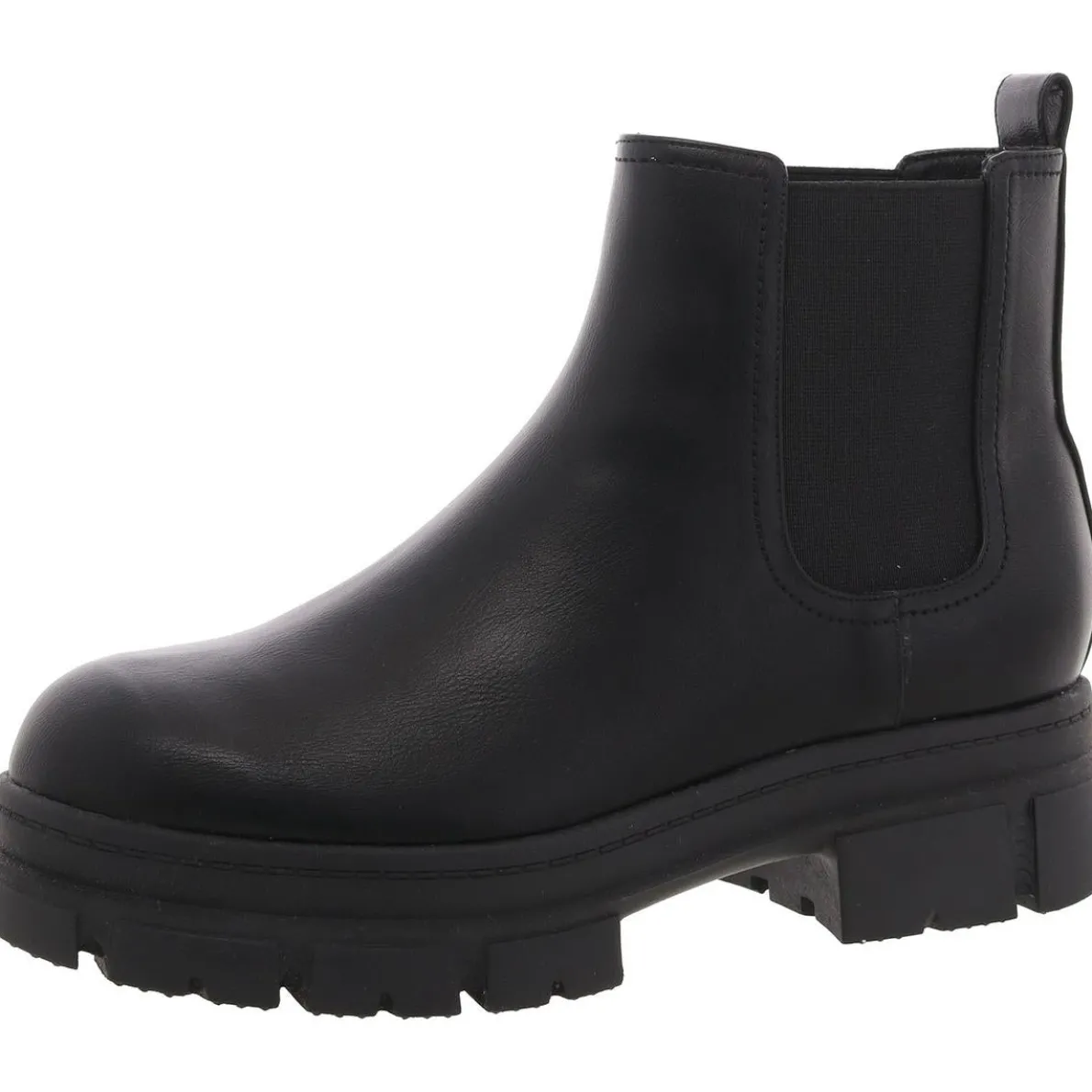 Kimma 3 Faux Leather Ankle Chelsea Boots