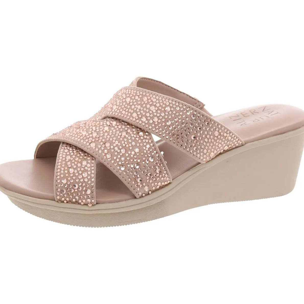 Rowena 2 Strappy Peep-Toe Slide Sandals