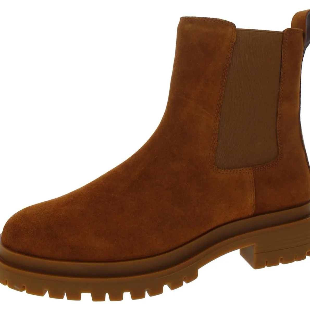 Corinne Lugged Sole Ankle Chelsea Boots