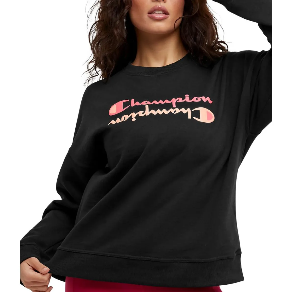 Logo Knit Sweatshirt