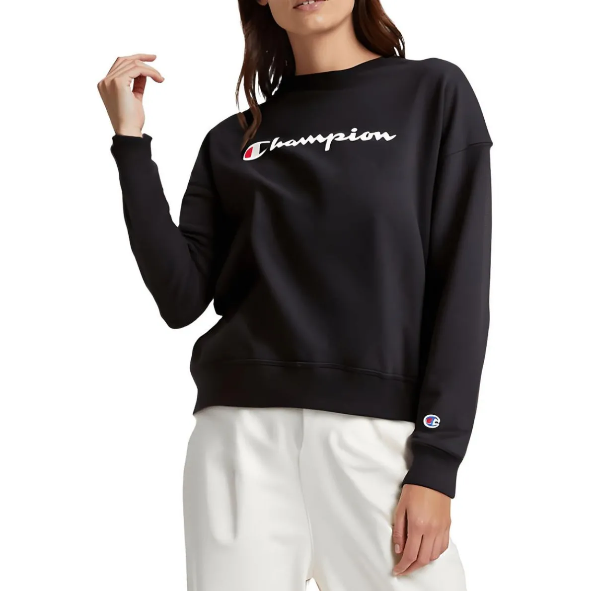 Logo Knit Sweatshirt