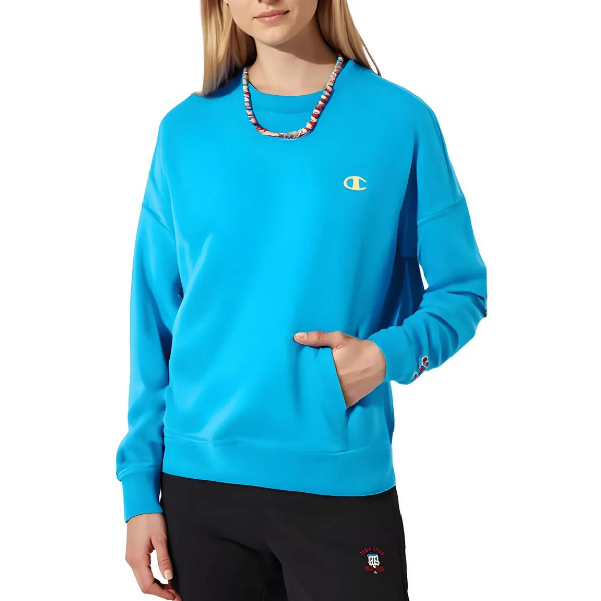 Logo Knit Sweatshirt