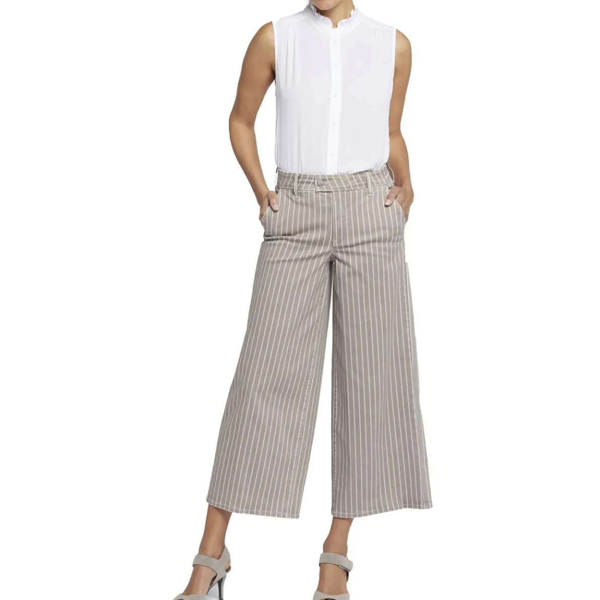 Mona Denim Wide Leg Jeans