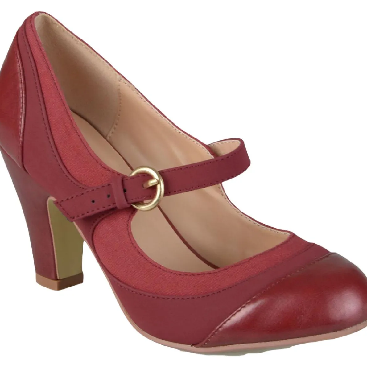 Siri Faux Leather Dress Heels