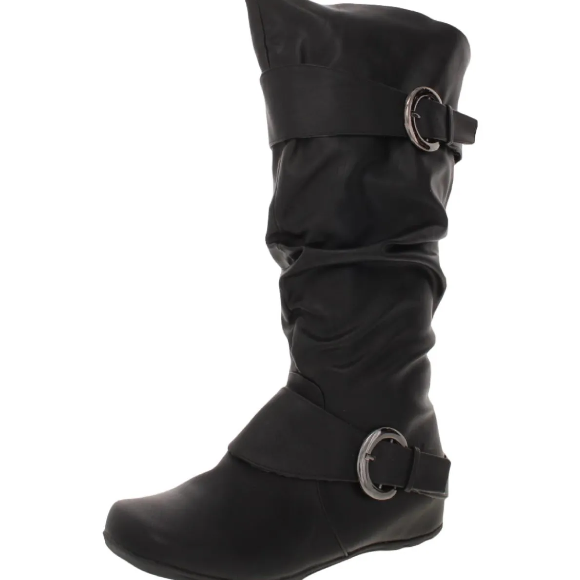 Paris Extra Wide Calf Zip Up Mid-Calf Boots