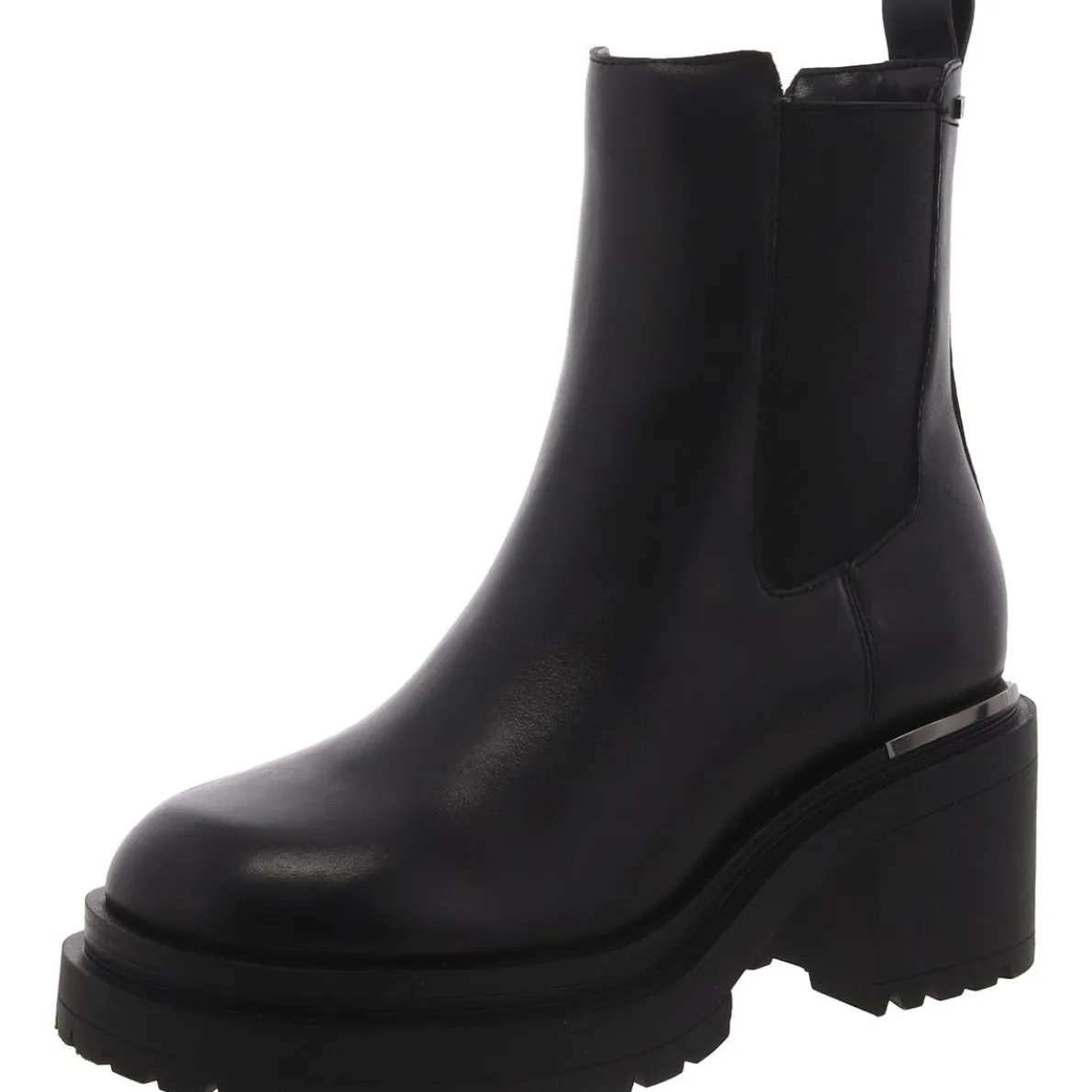 Patria Leather Pull-On Chelsea Boots