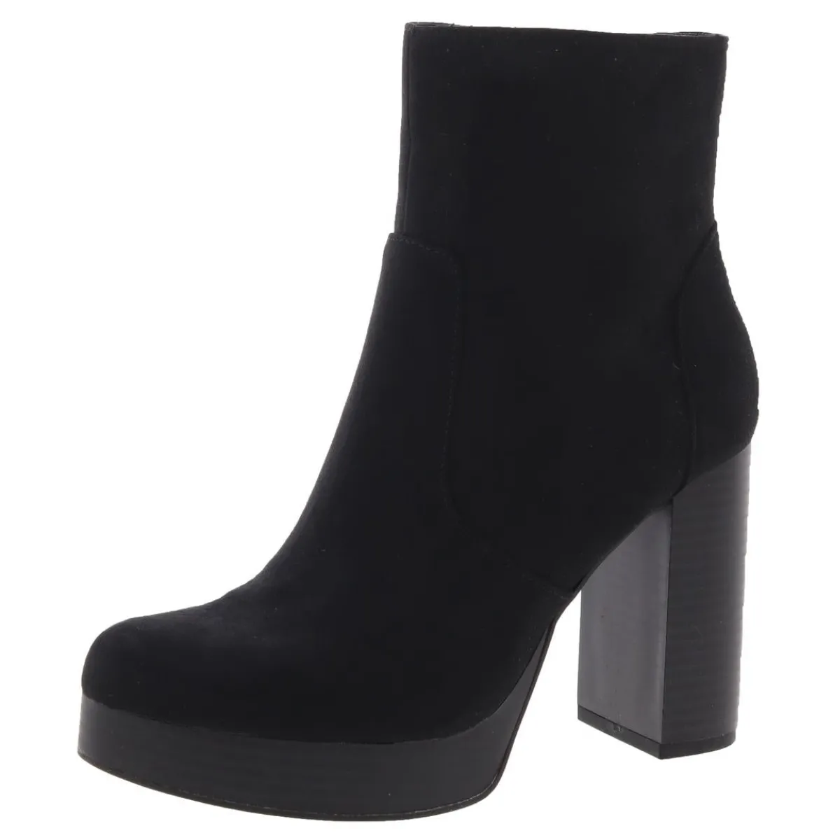 Patricee Cushioned Footbed Faux Suede Mid-Calf Boots