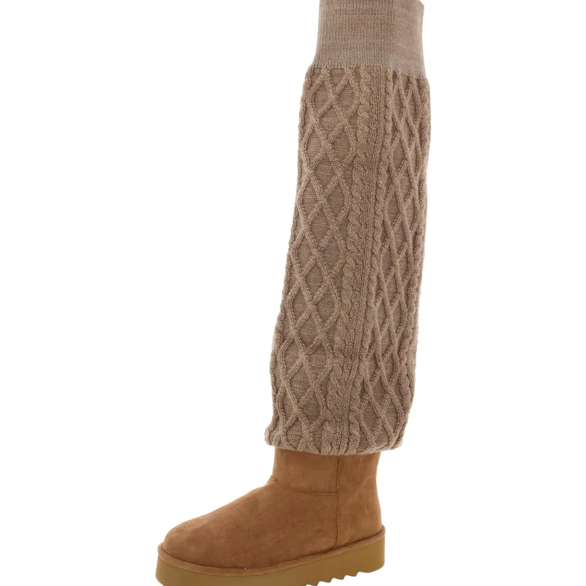 Peggy Faux Fur Over-The-Knee Boots