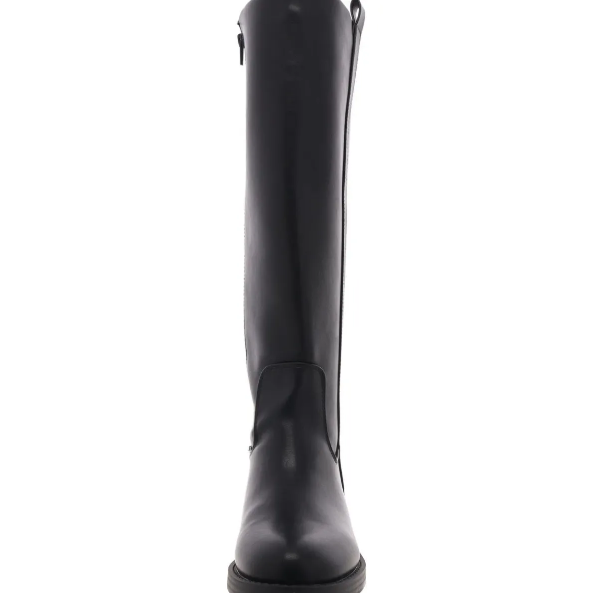 Pennie Faux Leather Riding Knee-High Boots