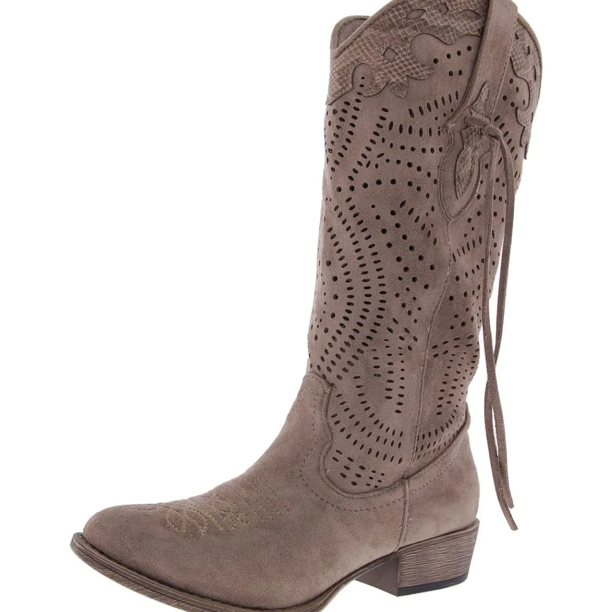Perforated Cowboy, Western Boots