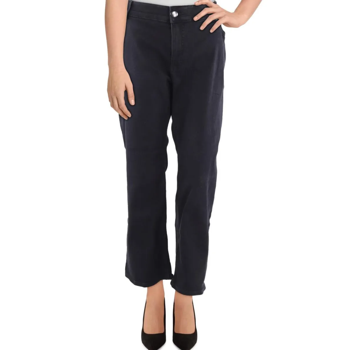 Petites Stretch Denim Bootcut Jeans