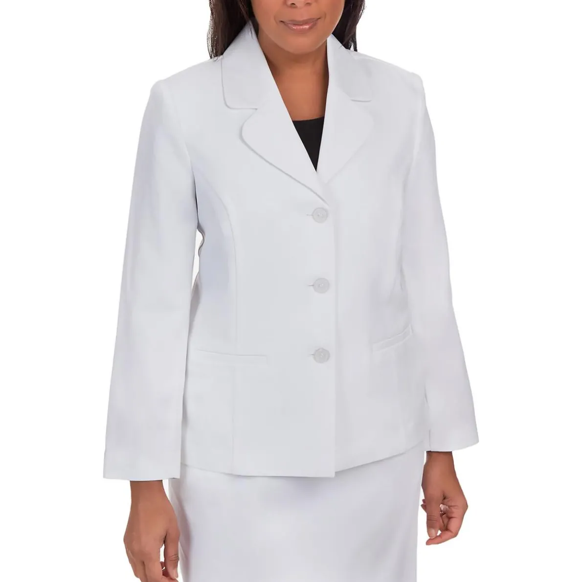 Petites Three-Button Suit Seperate Two-Button Blazer