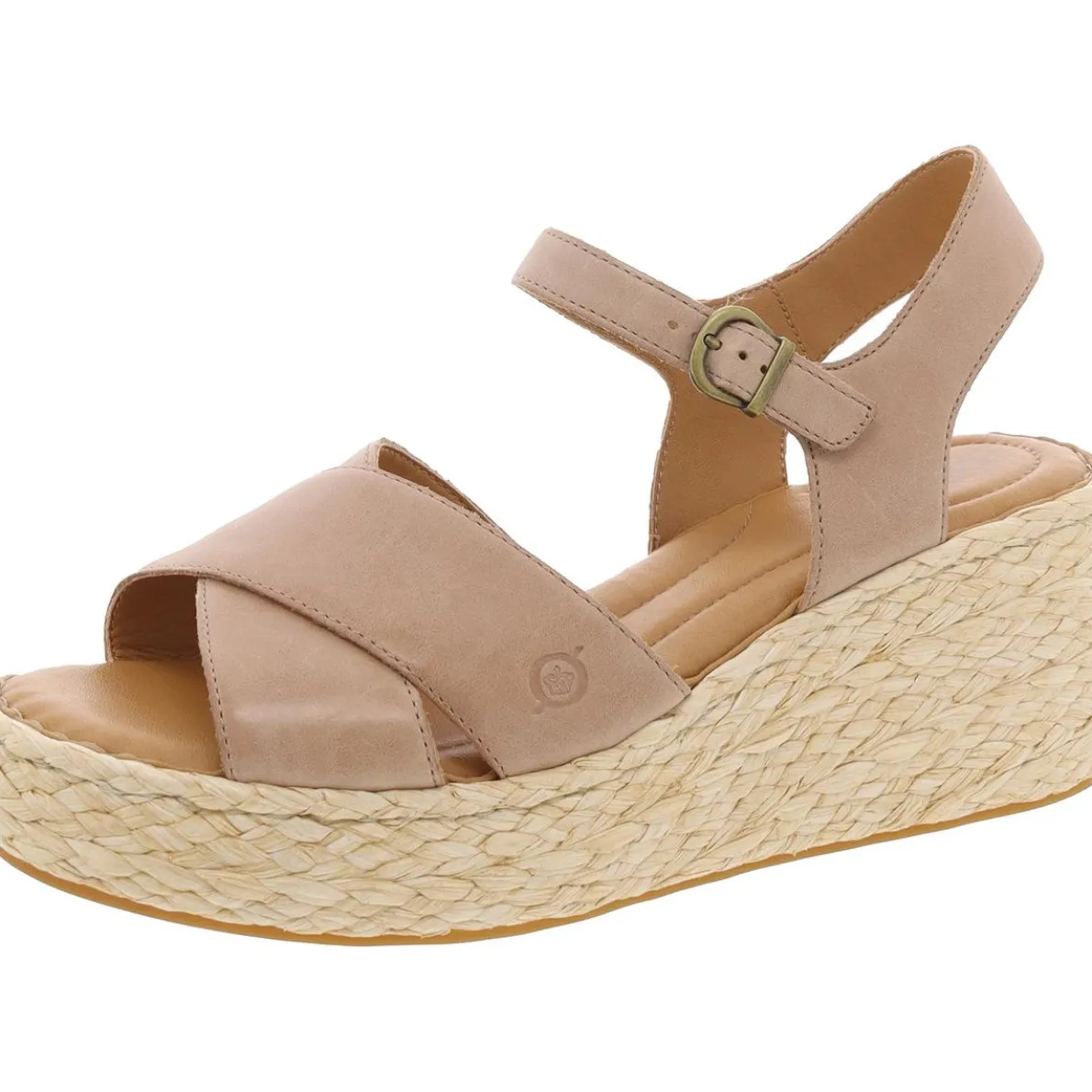 Criss-Cross Leather Ankle Strap