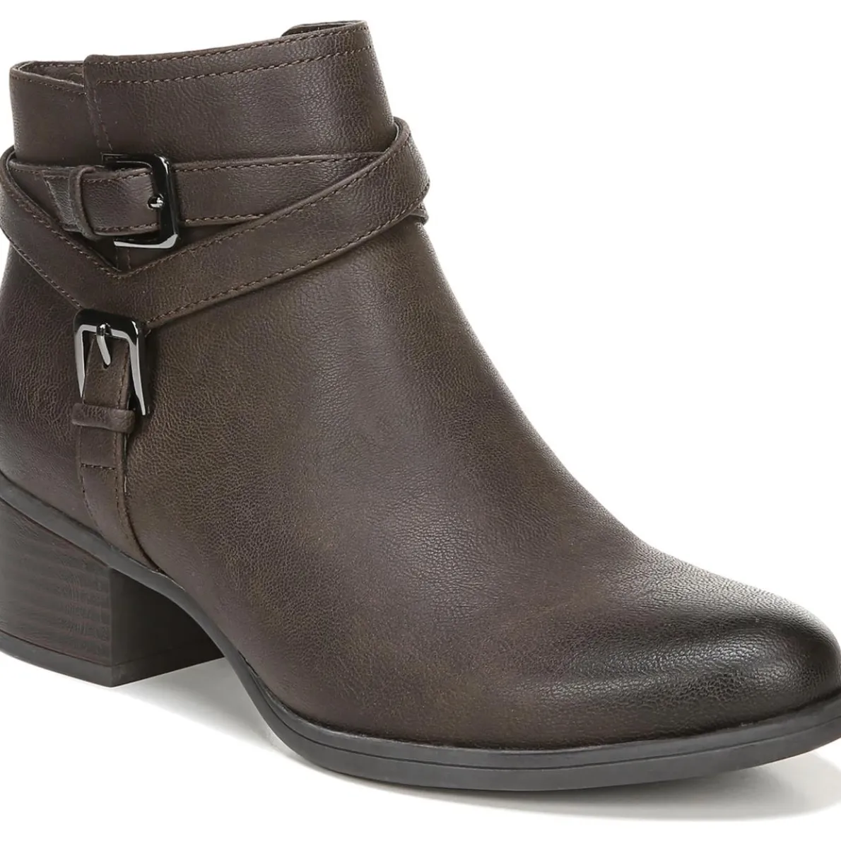 Kallista Faux Leather Booties Ankle Boots