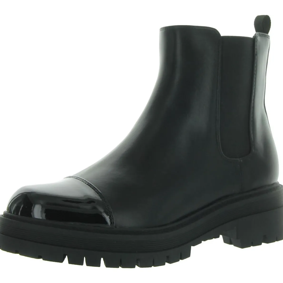 Pietror Faux Leather Ankle Chelsea Boots