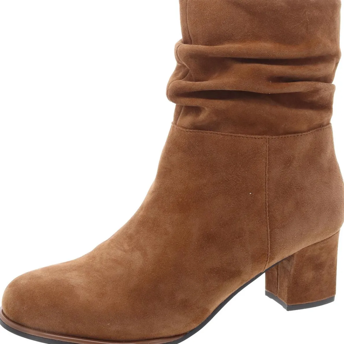 PIVAR-SUCOF Leather Zipper Ankle Boots