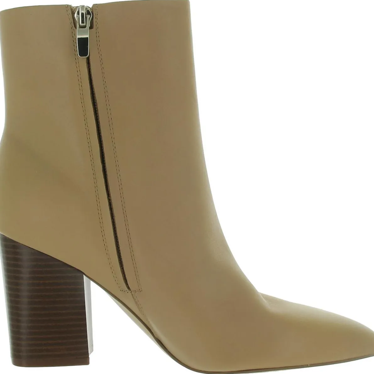 Plumm Leather Pointed Toe Booties