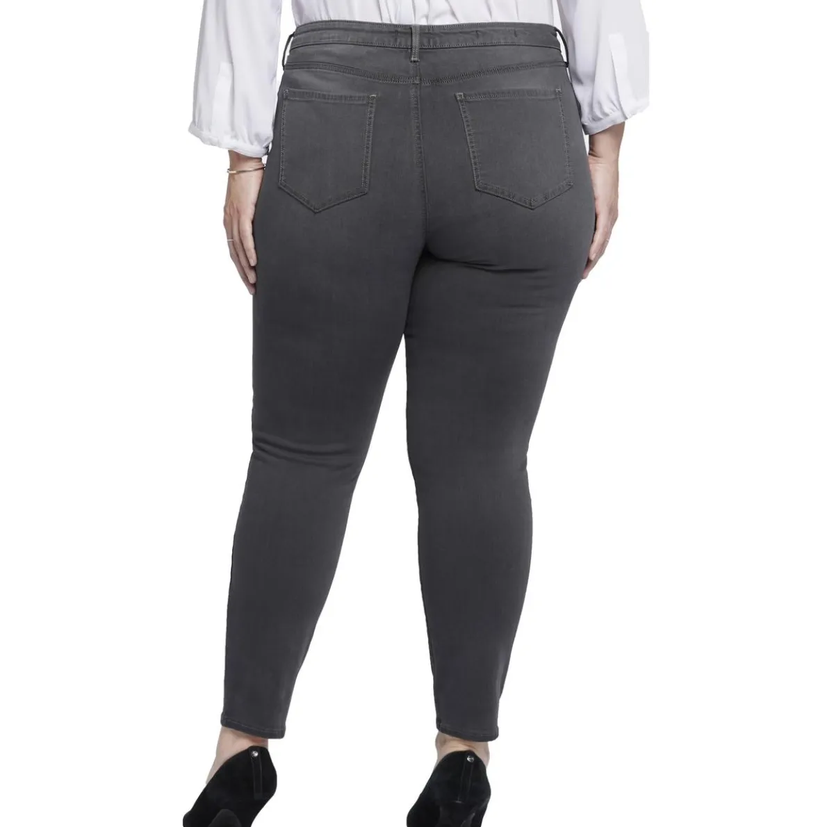 Plus Ami Stretch Denim Skinny Jeans