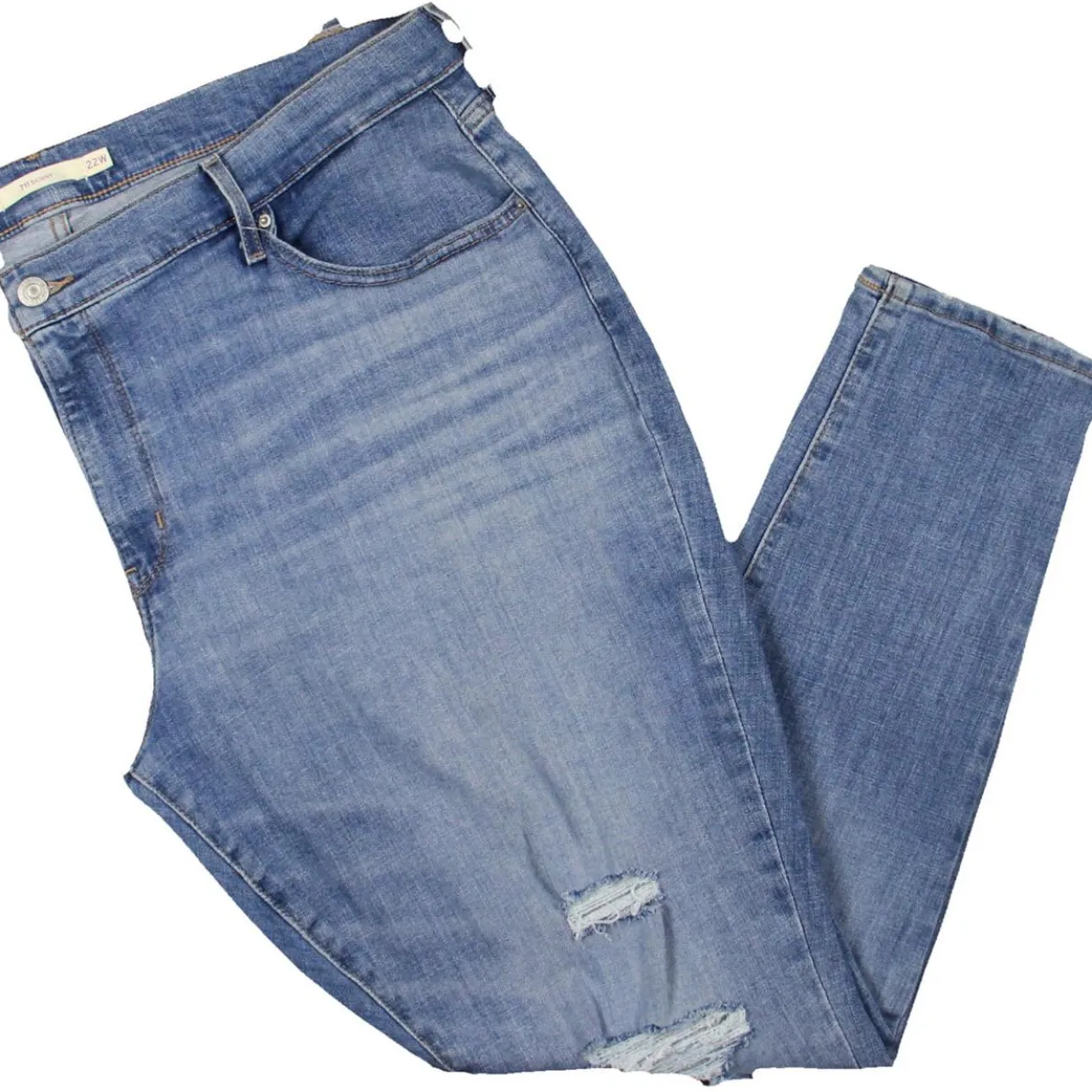 Plus Hypersoft Mid-Rise Stretch Skinny Jeans