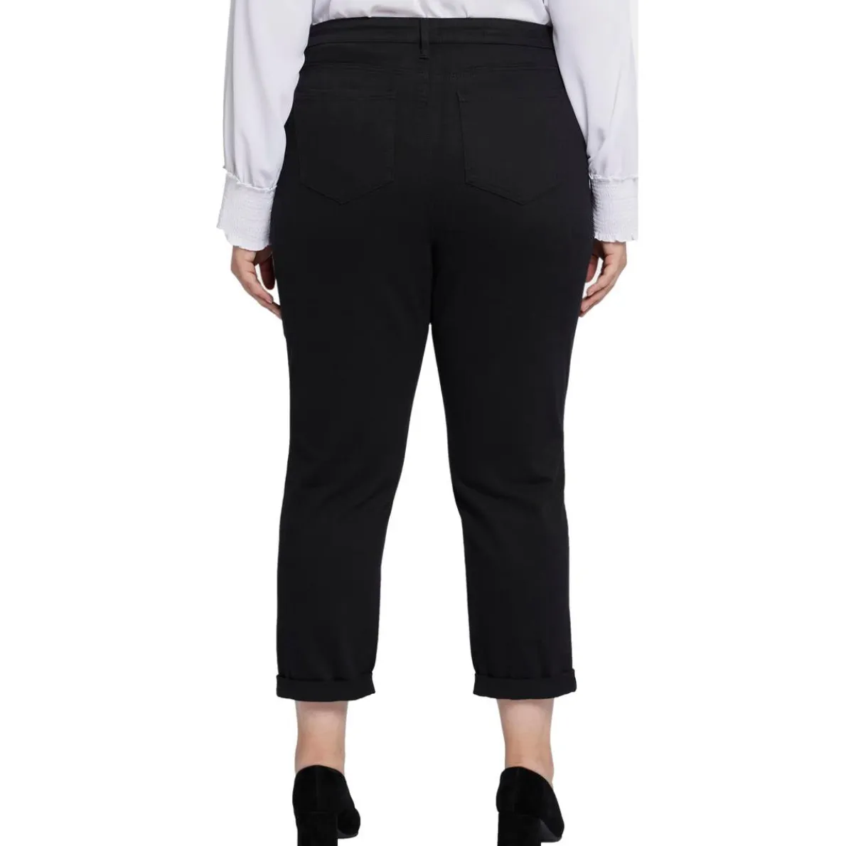 Plus Margot Solid Denim Straight Leg Jeans