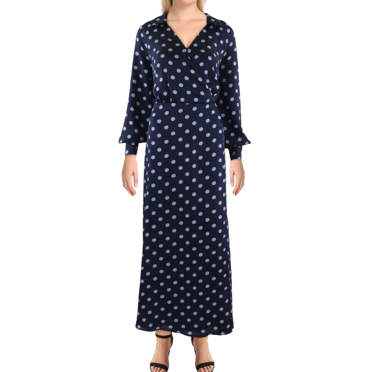 Polka Dot Maxi Dress