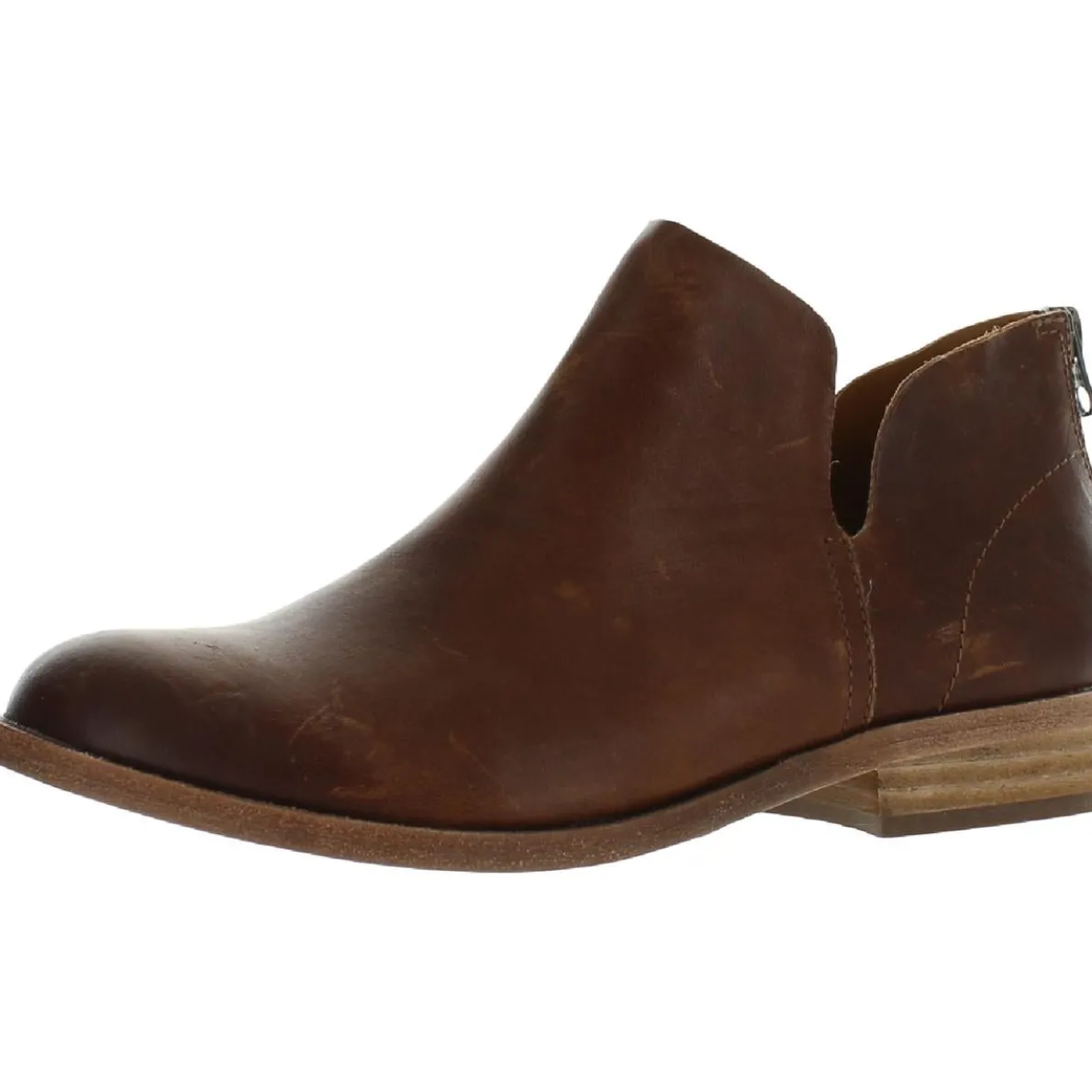 Renny Leather Casual Ankle Boots