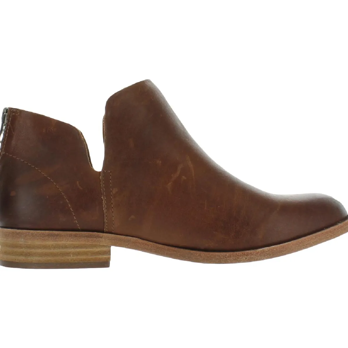 Renny Leather Casual Ankle Boots