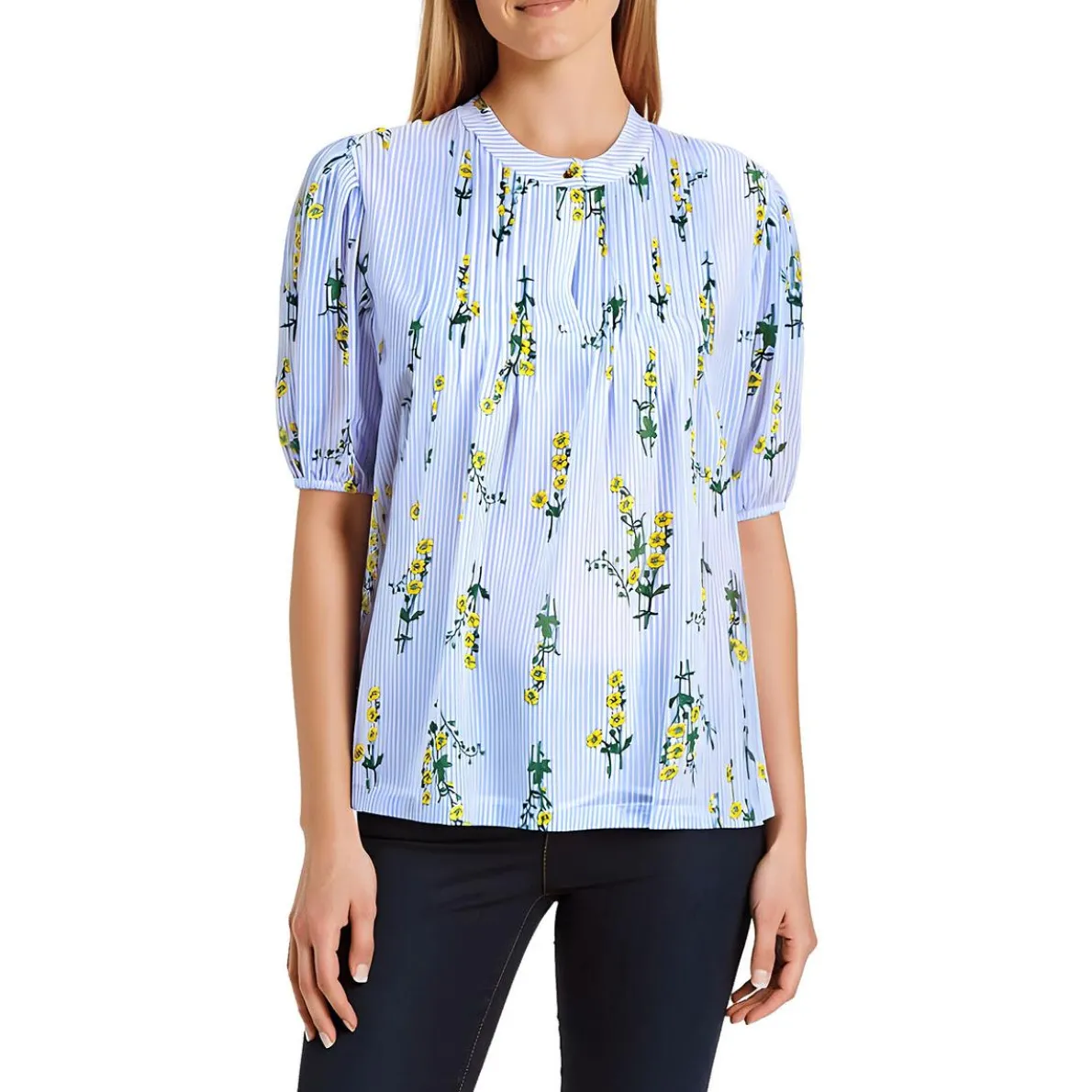 Printed Chiffon Blouse