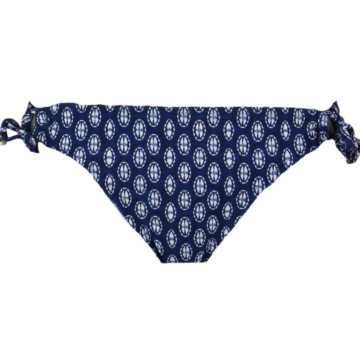 Printed Side Tie Swim Bottom Separates