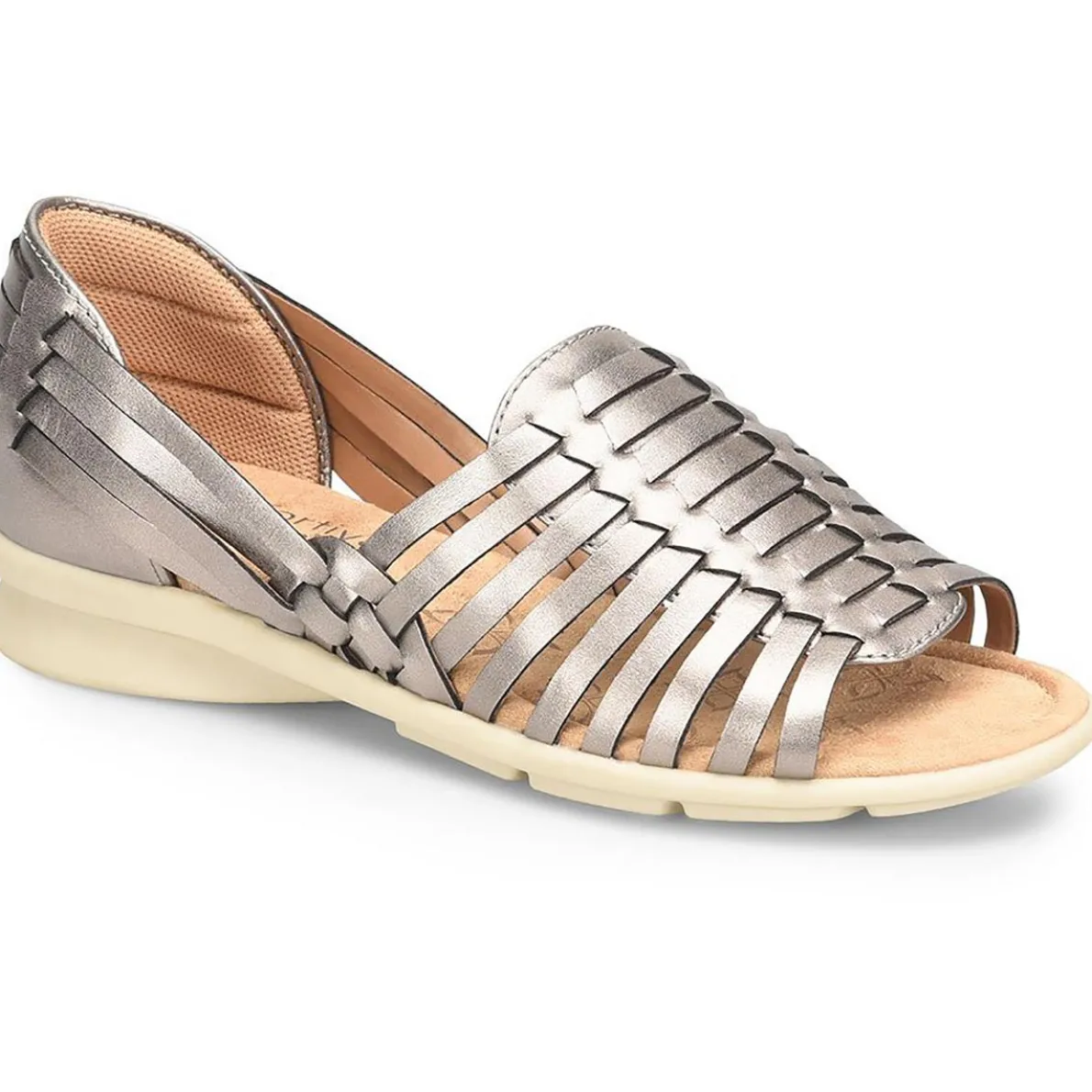 Putnam Leather Peep Toe Strappy Sandals