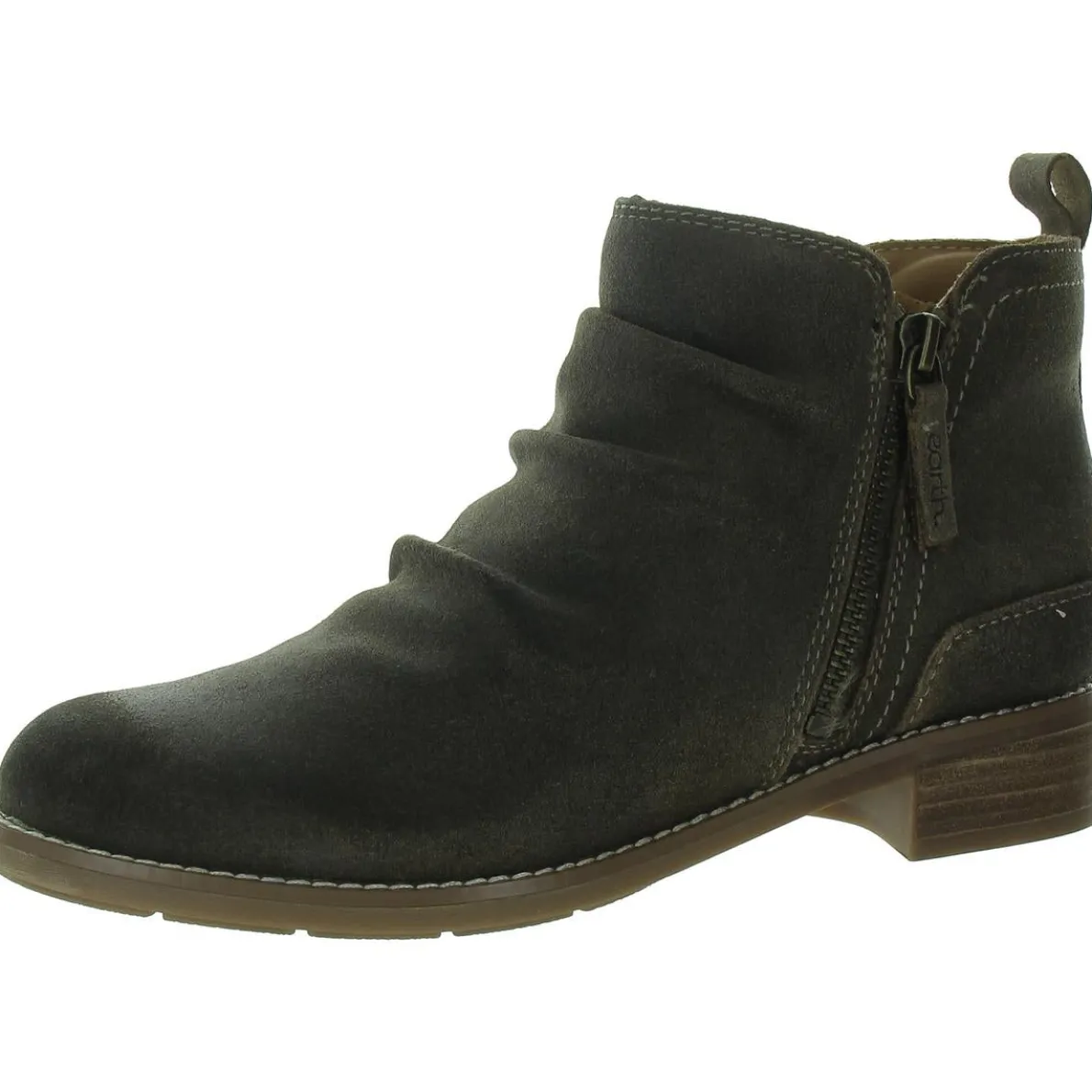 Nadya Leather Ankle Booties