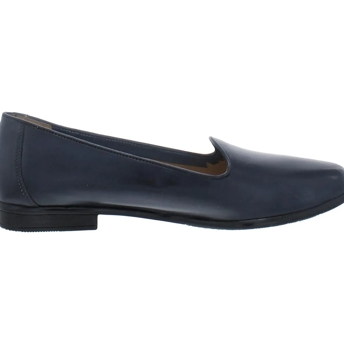 Liz Lux Leather Slip On Loafers