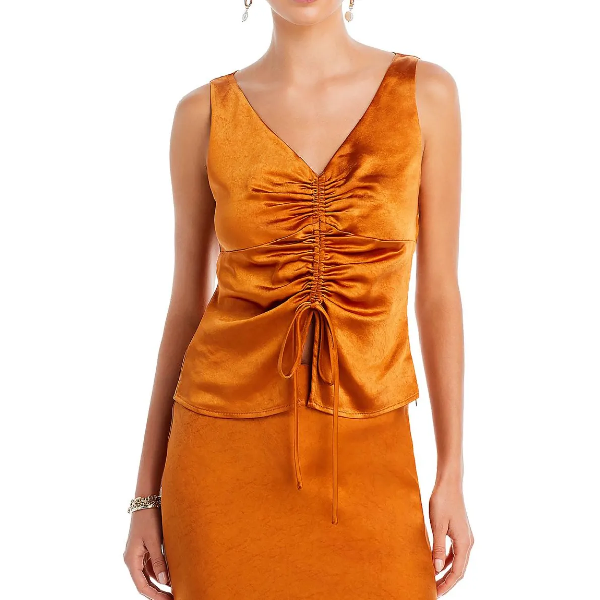 Shirred Pullover Top