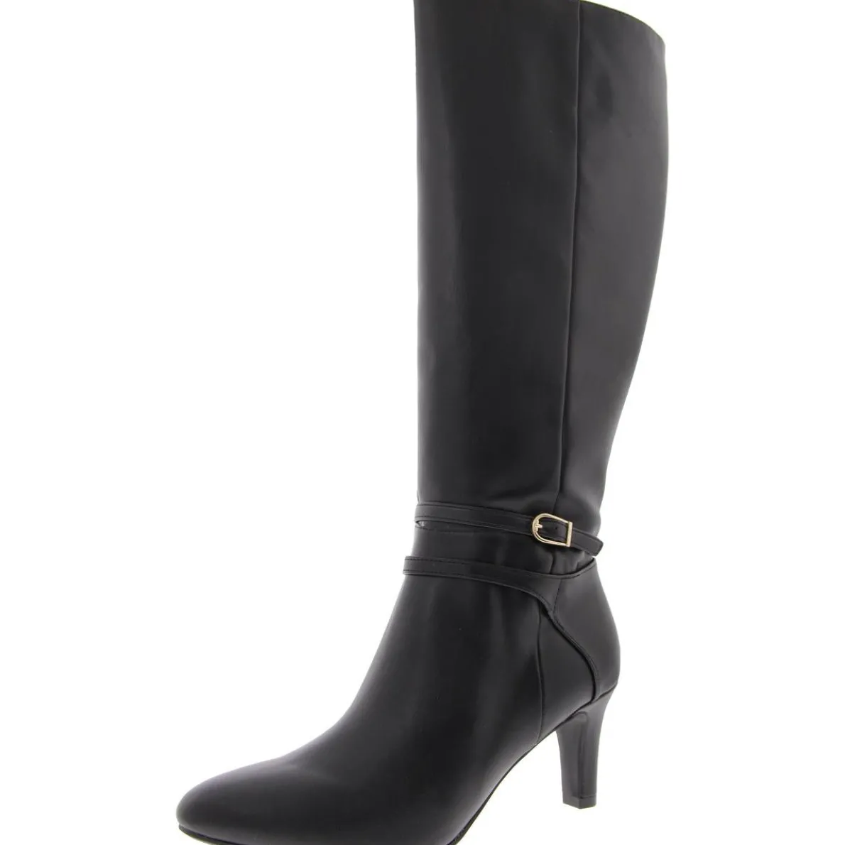 Guild Solid Faux Leather Knee-High Boots