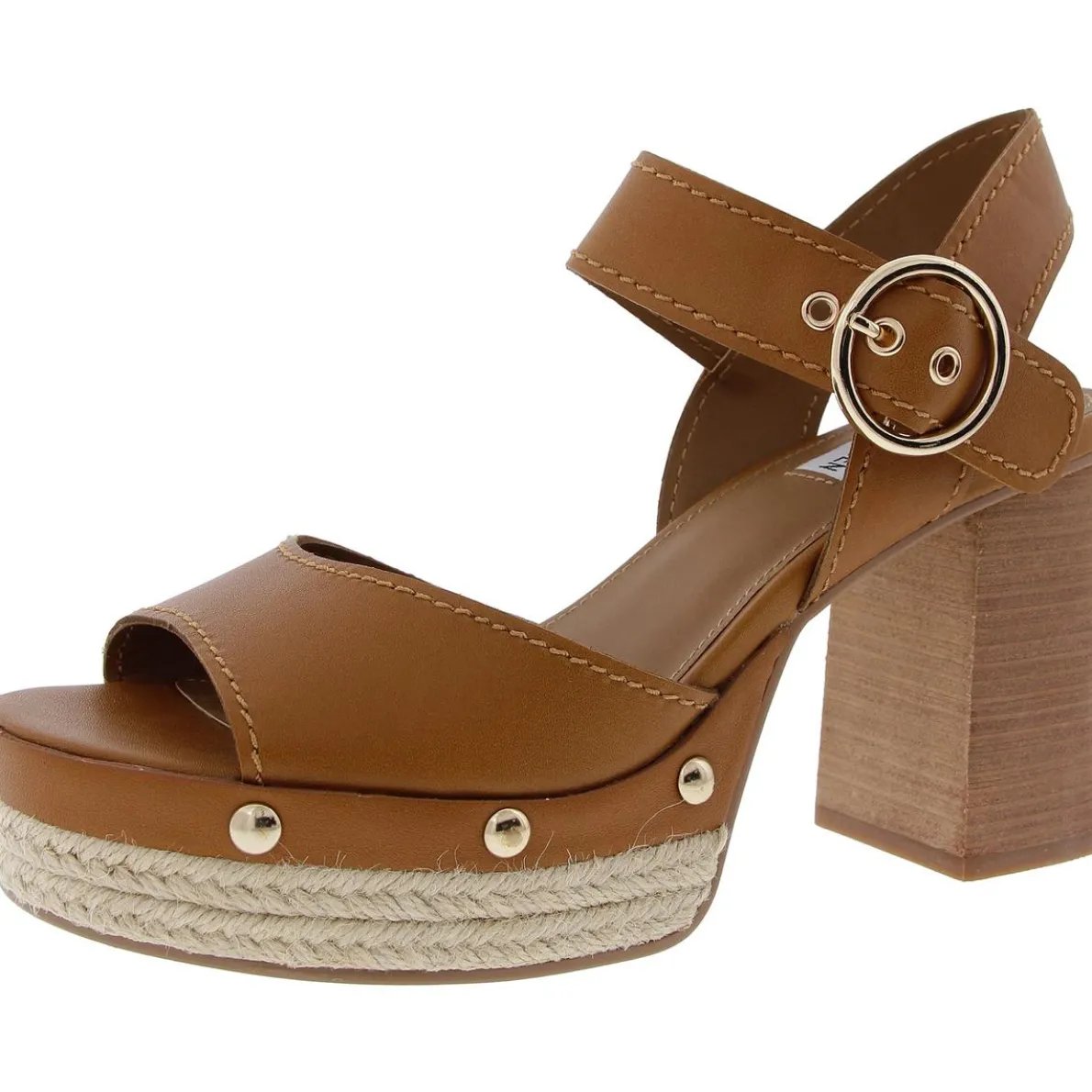 Kamille Woven Leather Platform Sandals