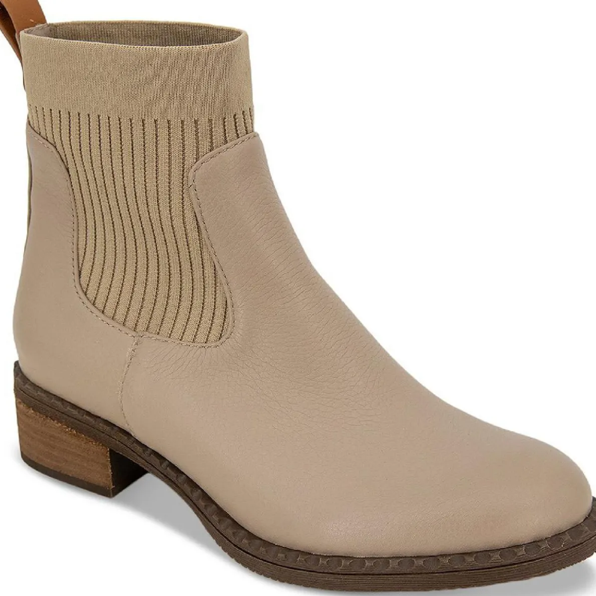 Best Chelsea Leather Embossed Ankle Boots