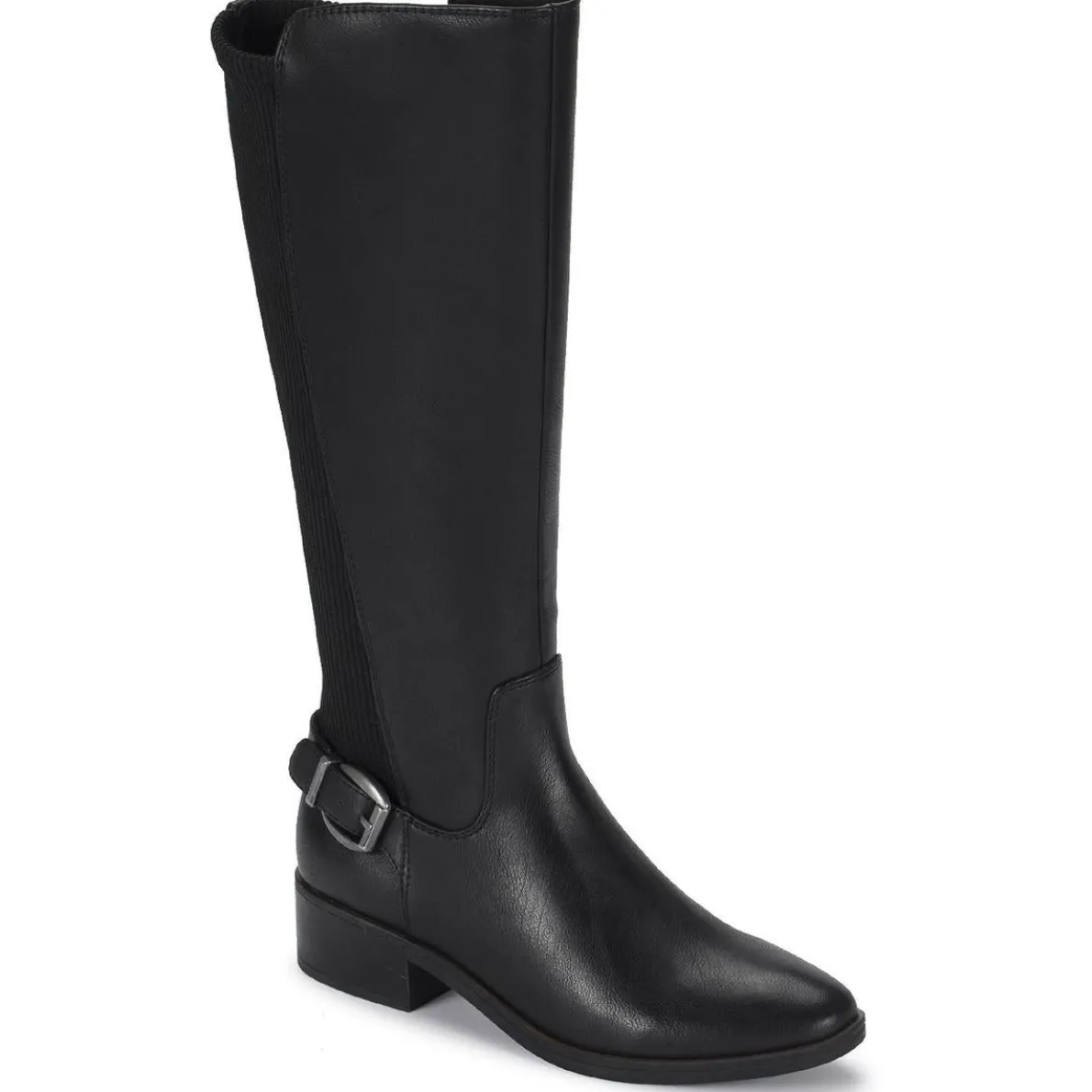 Mckayla Faux Leather Tall Knee-High Boots