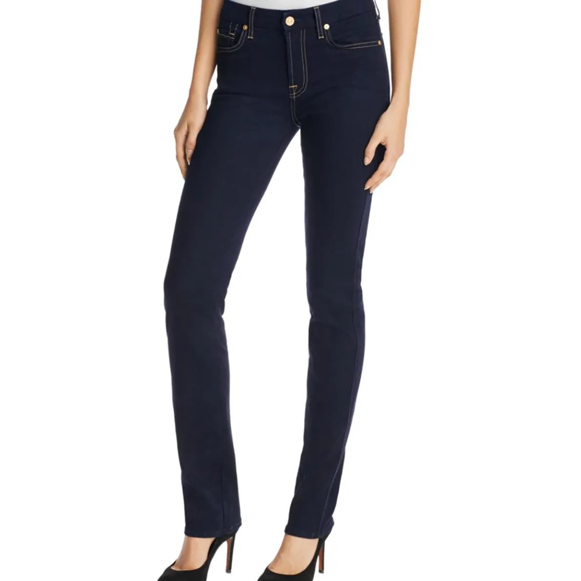 Kimmie Straight Leg Form Fitting Straight Leg Pants