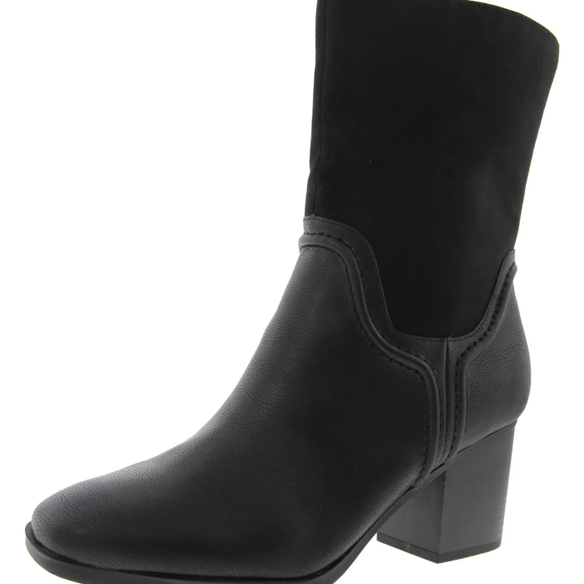 QUEENYP Laceless Motorcycle Boots