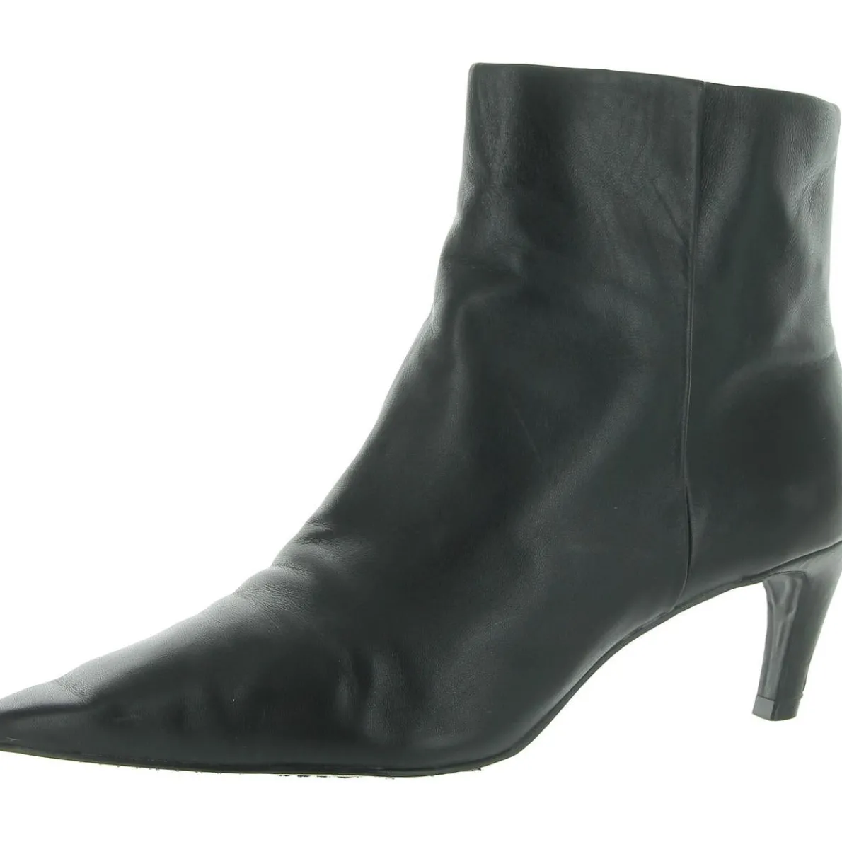Quinley Leather Embossed Ankle Boots