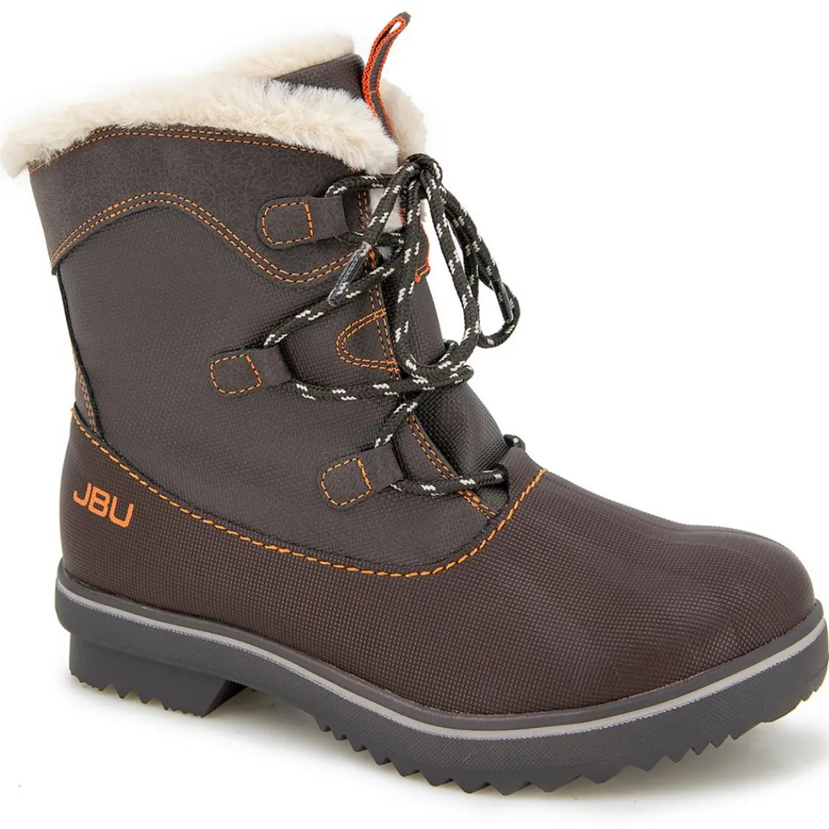 Brisky Faux Leather Cold Weather Winter & Snow Boots