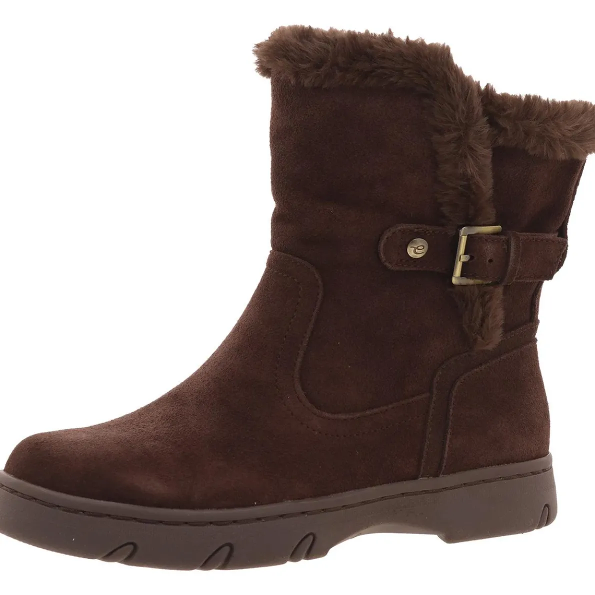 Faux Fur Lined Faux Fur Shearling Boots