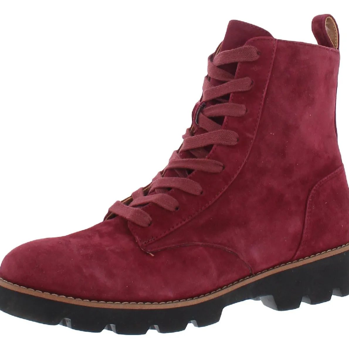 Lani Zipper Lace Up Ankle Boots