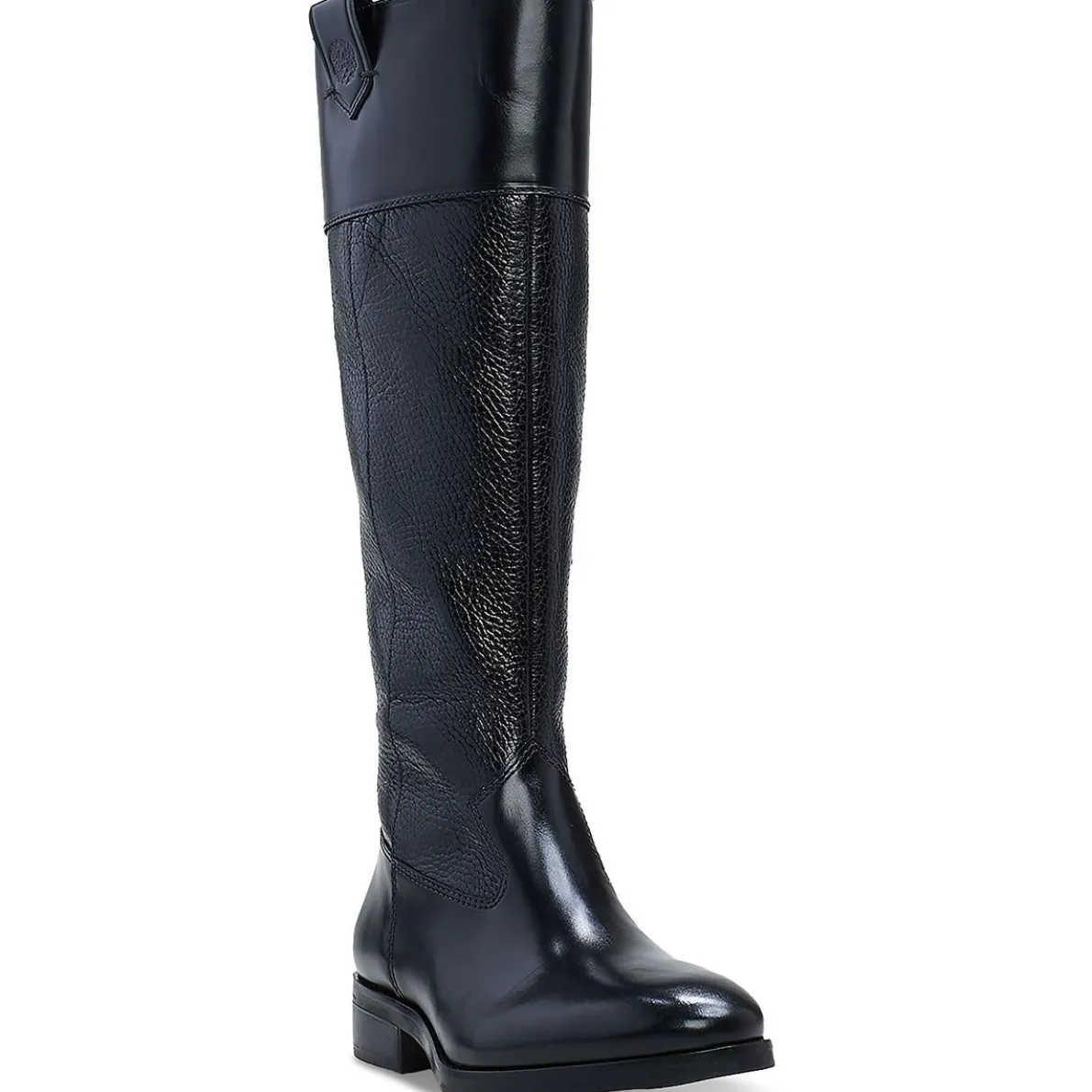 Selpisa Leather Tall Knee-High Boots