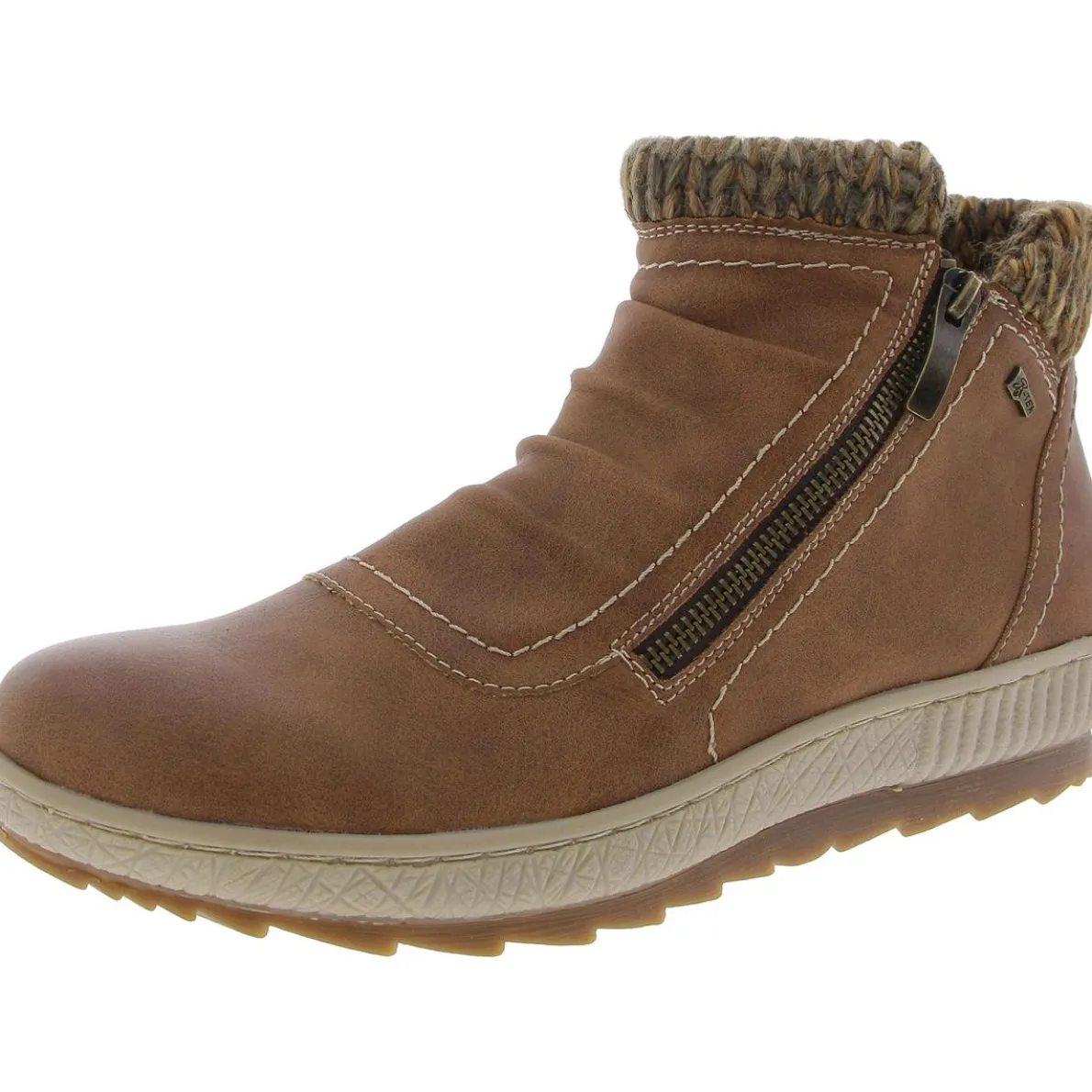 Double Zipper Ankle Boots