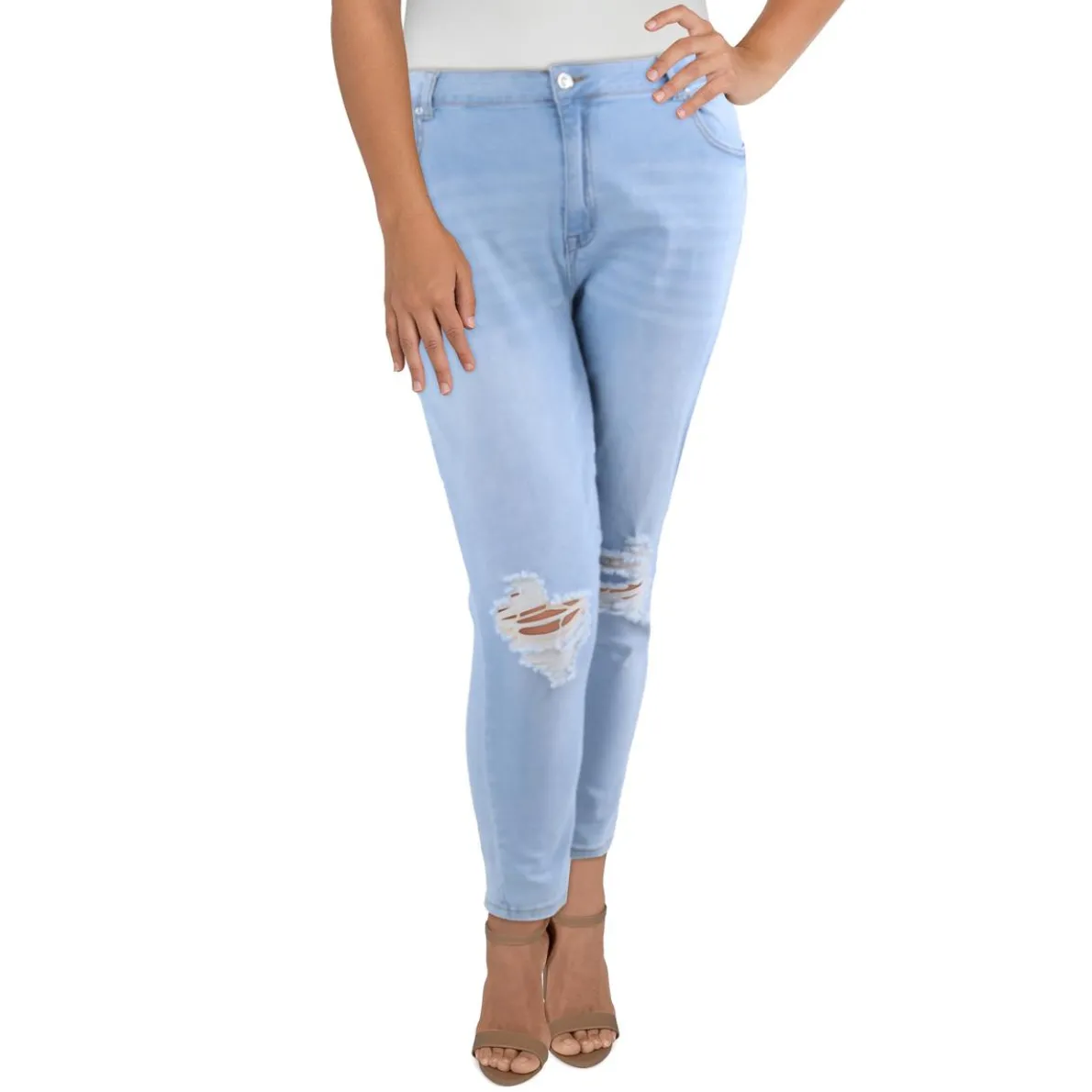 Plus Stretch Denim Skinny Jeans