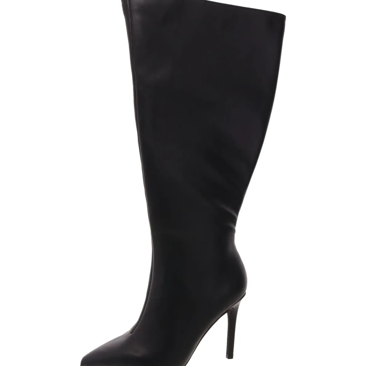 Rajelxwc Faux Suede Wide Calf Knee-High Boots